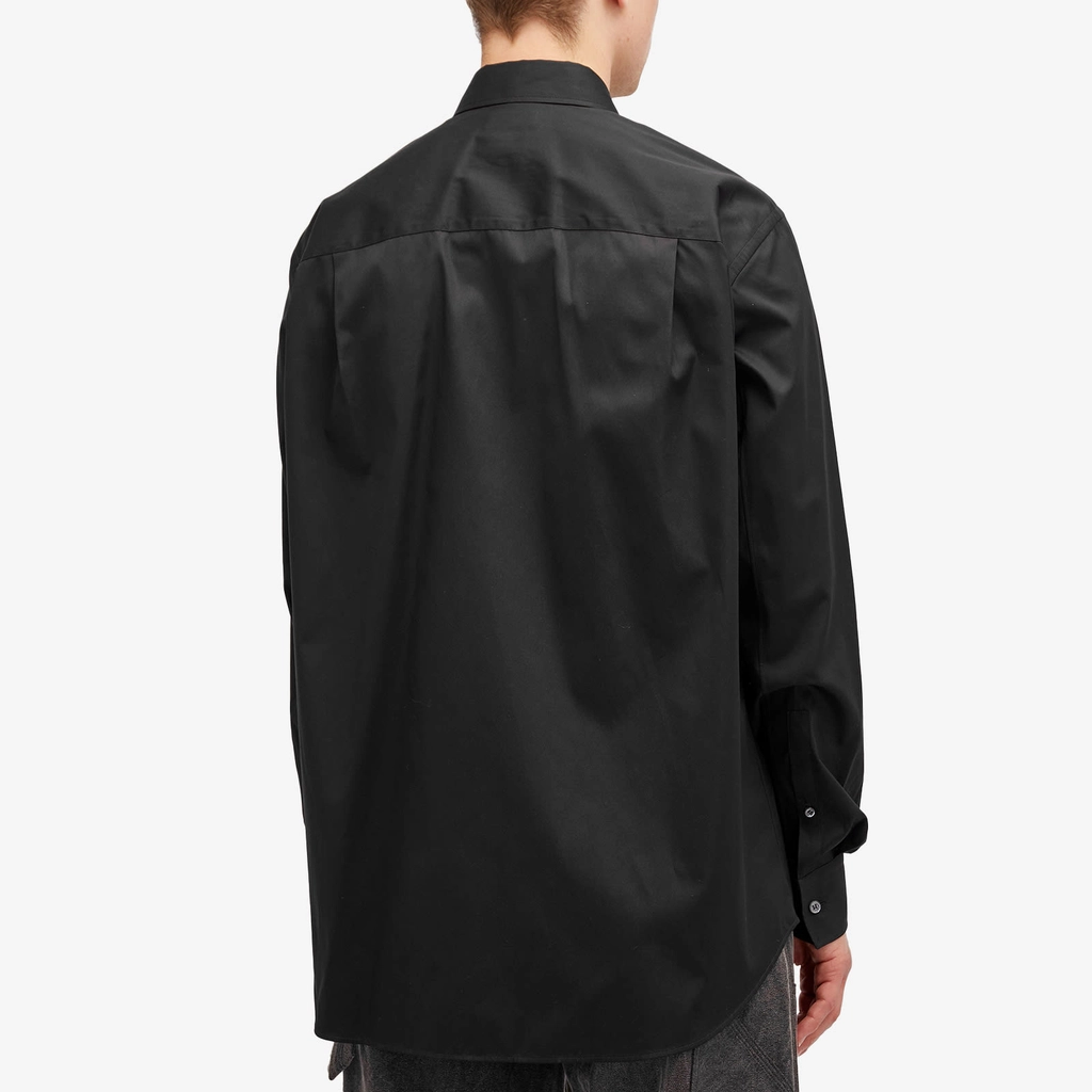 Alexander McQueen Men's T Chain Collar Shirt Black